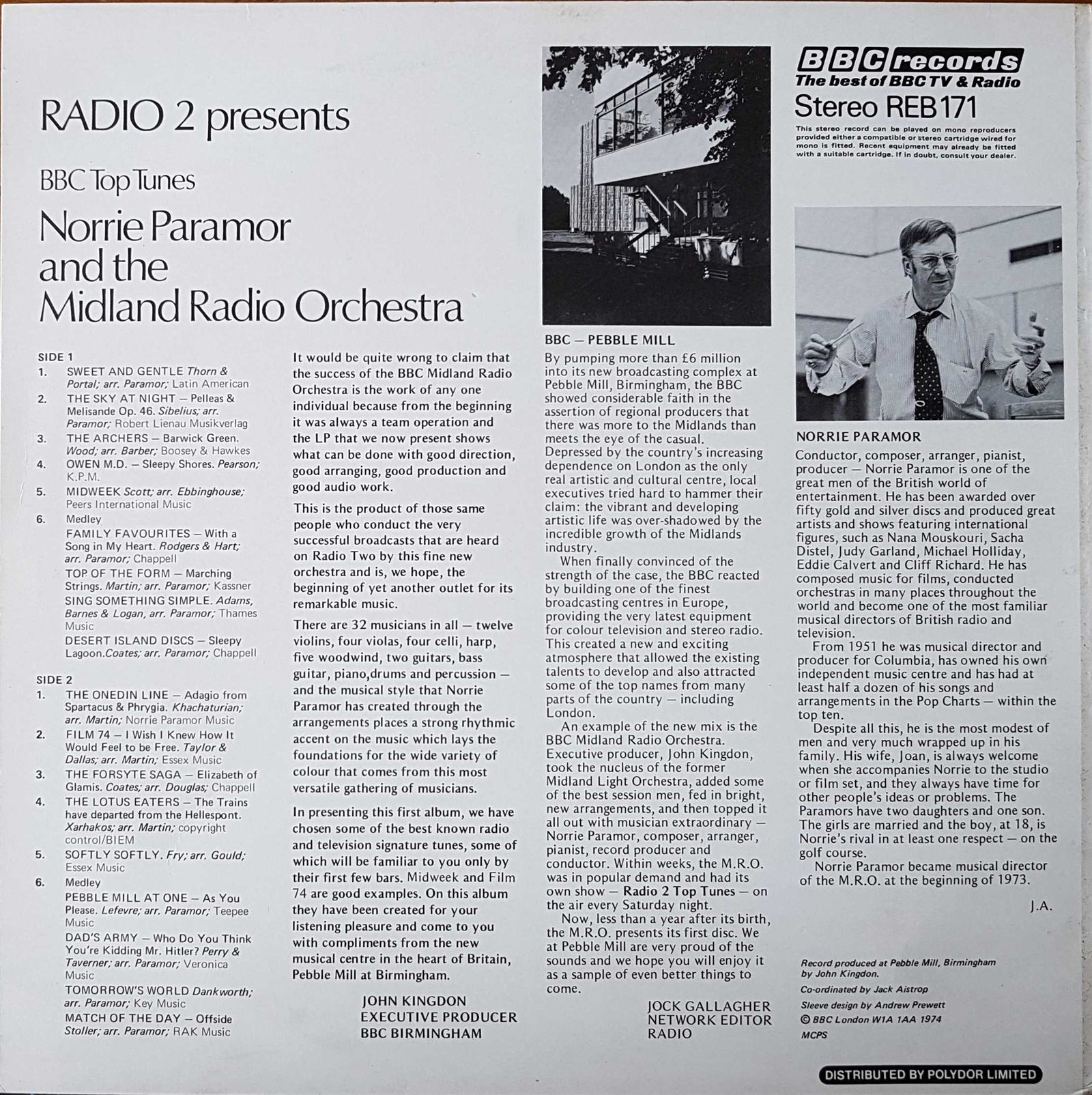 Back cover of REB 171